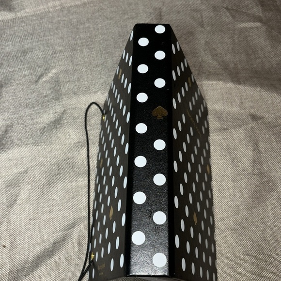 Kate Spade New York Address Book with A-Z Tabs, Black Leatherette Telephone Book - Picture 9 of 12